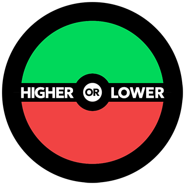 the higher lower game